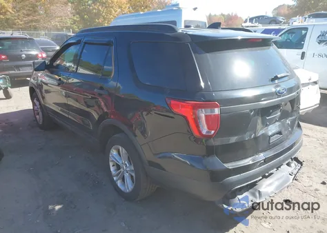 2017 Ford Police Interceptor from USA, damaged, VIN 1FM5K8AT7HGD25346